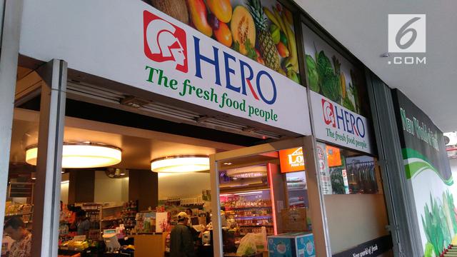 Hero di kawasan Gondangdia.