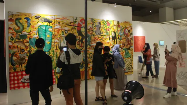Suasana Erlangga Art Awards 2022 di Jakarta, Mei 2022. (Foto: Dok. Penerbit Erlangga)