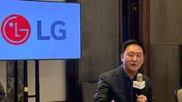 President of LG Electronics Indonesia, Ha Sang-chul. Liputan6.com/Iskandar