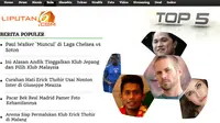 Paul Walker `Muncul` di Laga Chelsea, Erick Thohir Curhat