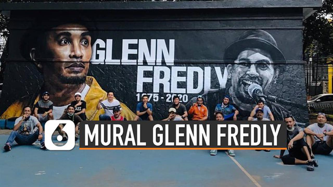 VIDEO: Viral Mural Glenn Fredly di Tembok Lapangan Basket