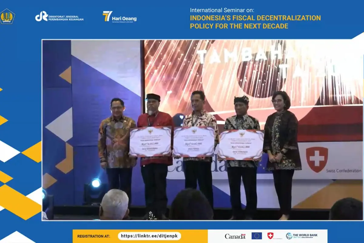 Menteri Keuangan Sri Mulyani.