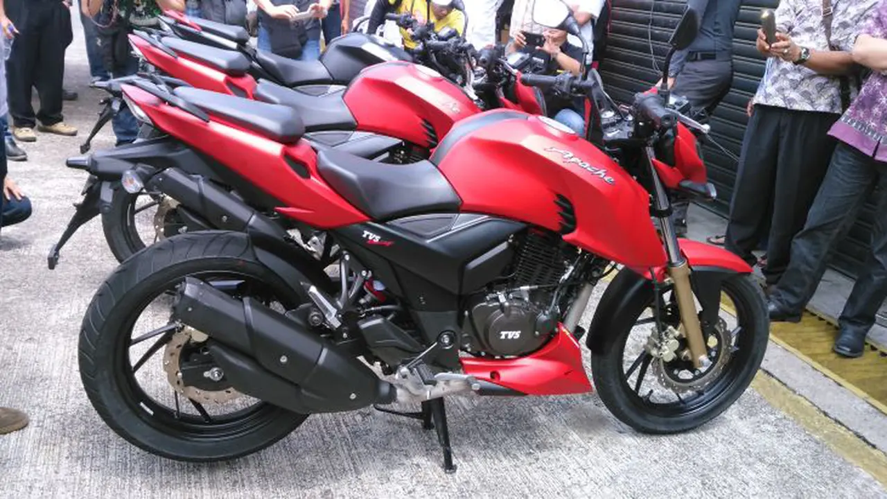 TVS Pasang Target Tinggi Untuk Apache RTR 200