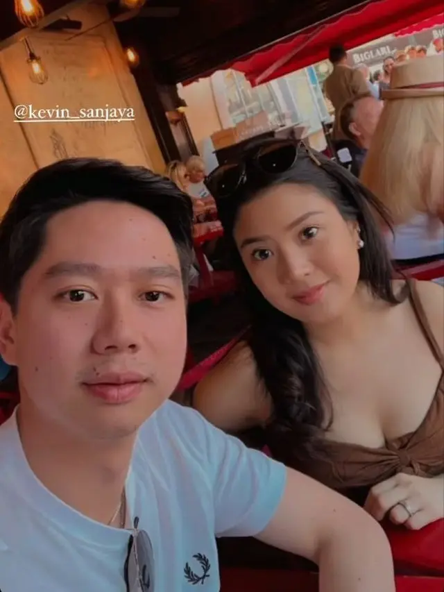 [Fimela] Valencia Tanoesoedibjo dan Kevin Sanjaya