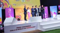 Jumpa pers Emtek Group sebagai pemegang hak siar Piala Dunia U-20 2023 (Liputan6.com/Thomas)