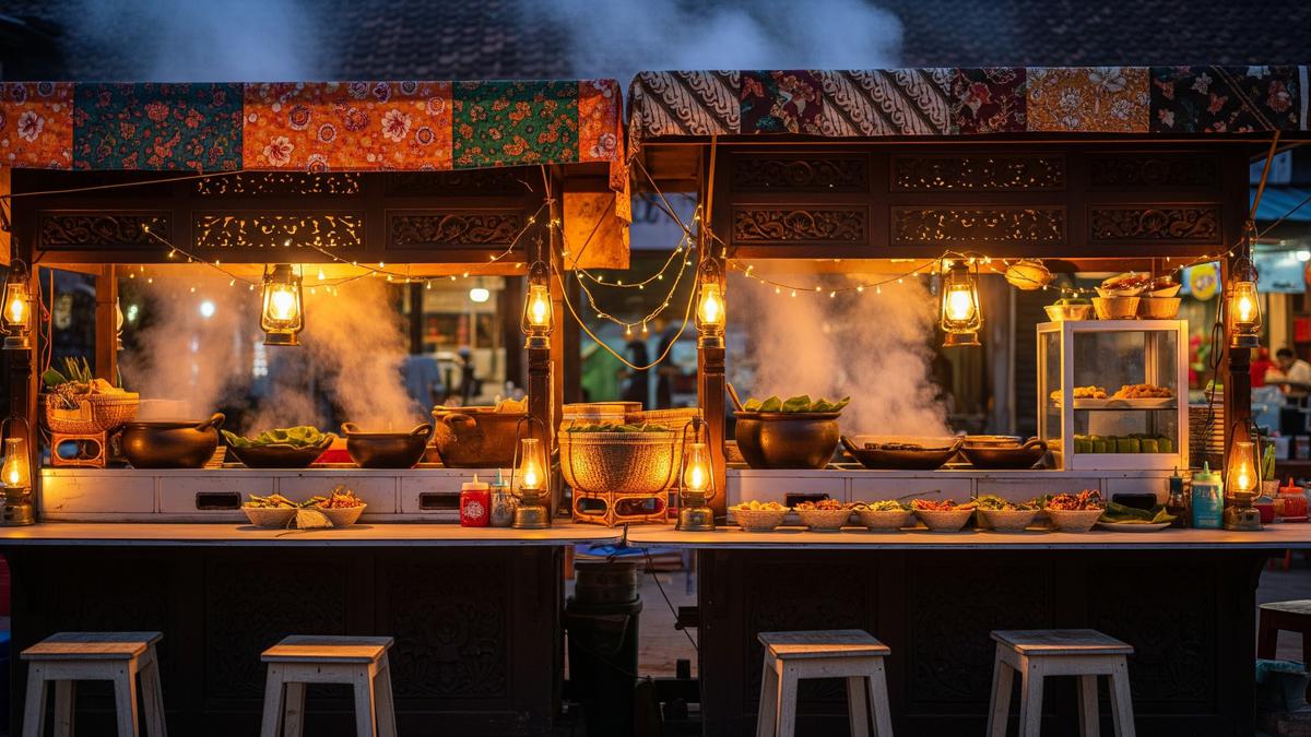 7 Desain Warung Makanan Kaki Lima yang Menarik Pembeli, Bikin Dagangan Makin Laris