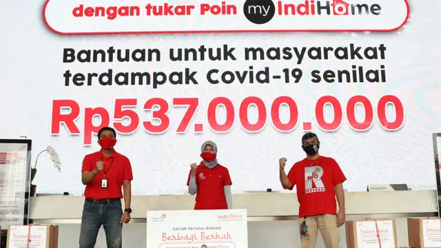 Program Donasi IndiHome Peduli Covid-19 IndiHome