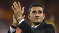 Pelatih anyar Barcelona Ernesto Valverde. (AFP/Lluis Gene)