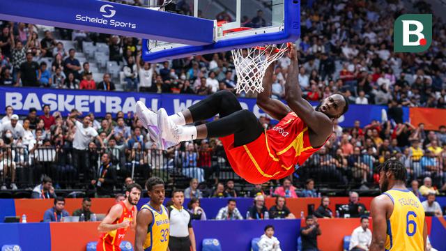 Foto: Dapat Perlawanan Sengit dari Brasil, Spanyol Sukses Puncaki Klasemen Sementara Grup G Piala Dunia FIBA 2023