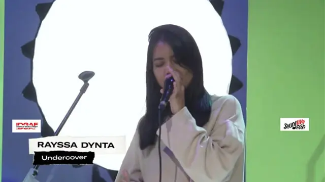 Rayssa Dynta di IDGAF SoundLiveFest 2020.