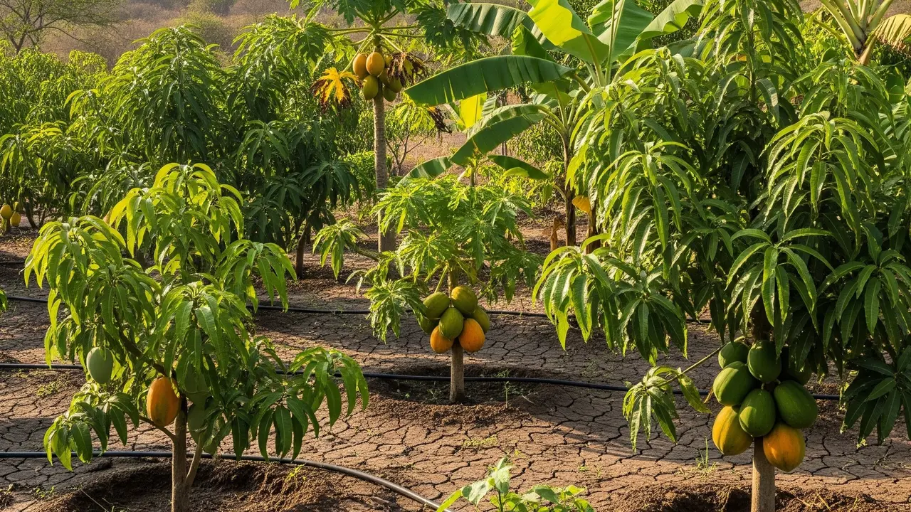 Tips Membuat Kebun Buah di Musim Kemarau agar Tetap Subur Tanpa Boros Air
