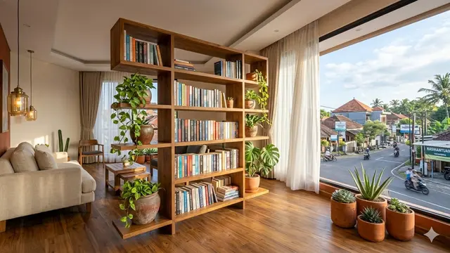 Ide Sekat Ruangan Tanpa Tembok Permanen