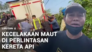 Perlintasan KA Tanpa Penjaga Makan Korban, Truk Dihantam Kereta di Cibadak