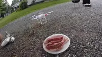 Gunakan Drone, Pria Ini Sukses Masak Daging untuk Steak