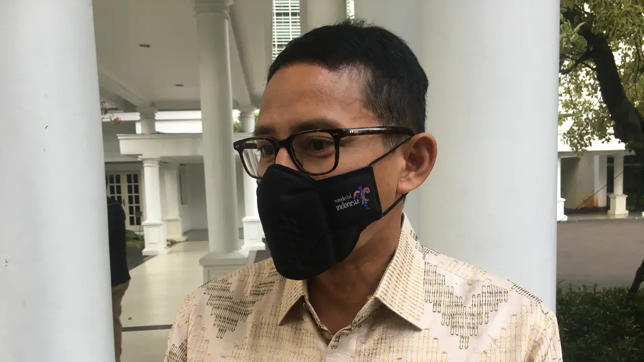 Menparekraf Sandiaga Uno (Liputan6.com/Delvira Hutabarat)