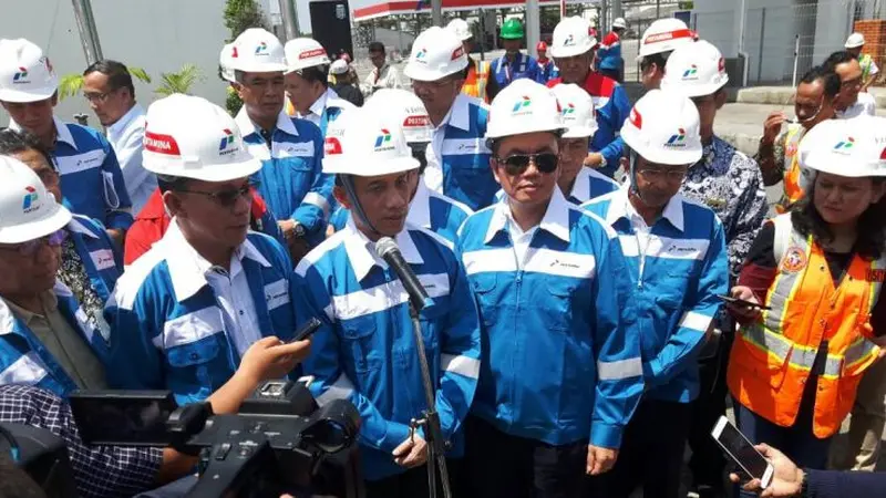 Wakil Menteri Energi dan Sumber Daya Mineral (ESDM), Arcandra Tahar mengecek kesiapan sektor energi dalam menghadapi hari raya Idul Fitri.