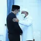 Menteri Pemuda dan Olahraga (Menpora) Zainudin Amali bertakziah langsung ke Gedung Pakuan, Kota Bandung.