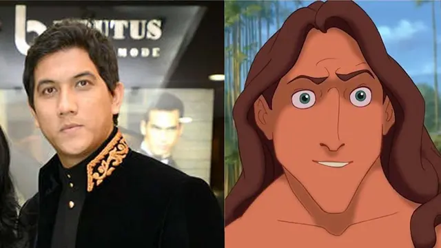 Seleb Mirip Kartun (Sumber: Instagram/helloooface)