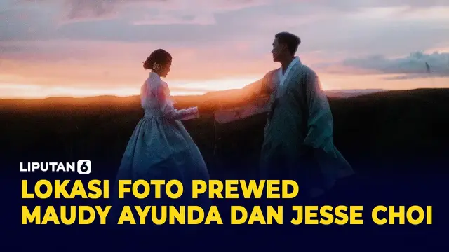 Ini DIa Lokasi Prewed Maudy Ayunda dan Jesse Choi