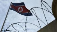 Bendera Korea Utara (AFP PHOTO)