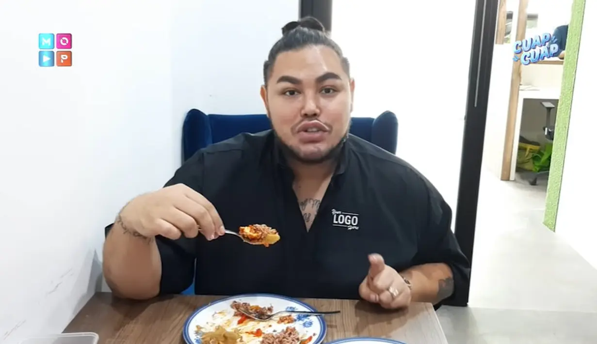 Menu makanan Ivan Gunawan Diet (Youtube/MOP Channel)