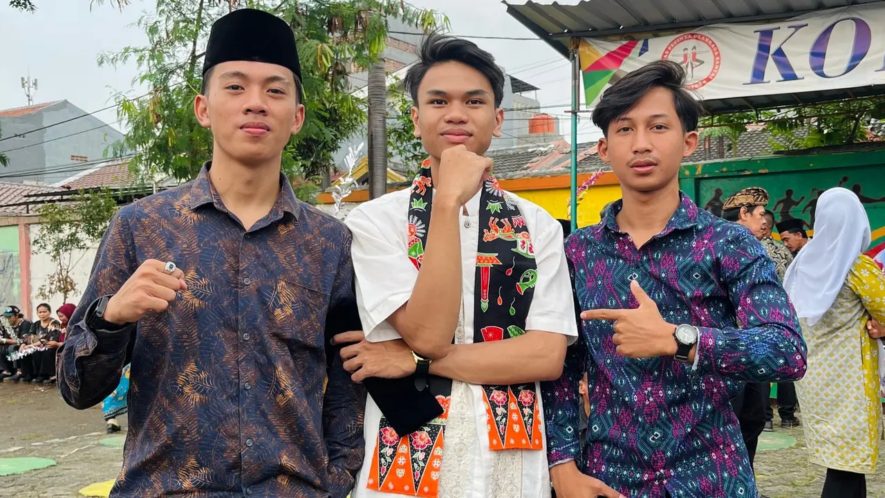 Ketua RT 07 RW 08 Rawabadak Selatan, Koja, Jakarta Utara, Sahdan Arya Maulana (20).