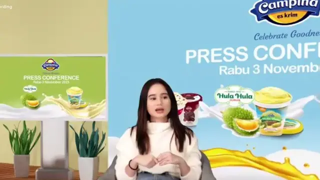 Peluncuran lima produk es krim Campina
