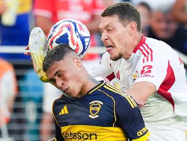 Pertandingan Grup C Piala Dunia Antarklub 2025 menyajikan laga sengit antara raksasa Argentina, Boca Juniors melawan wakil Portugal, Benfica. (AP Photo/Rebecca Blackwell)