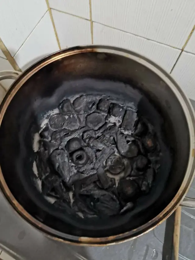 6 Potret Apes Masak Terlalu Lama, Berakhir Gosong dan Jadi Gagal Makan