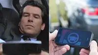 Smartphone pengendali mobil gadget James Bond (Istimewa)