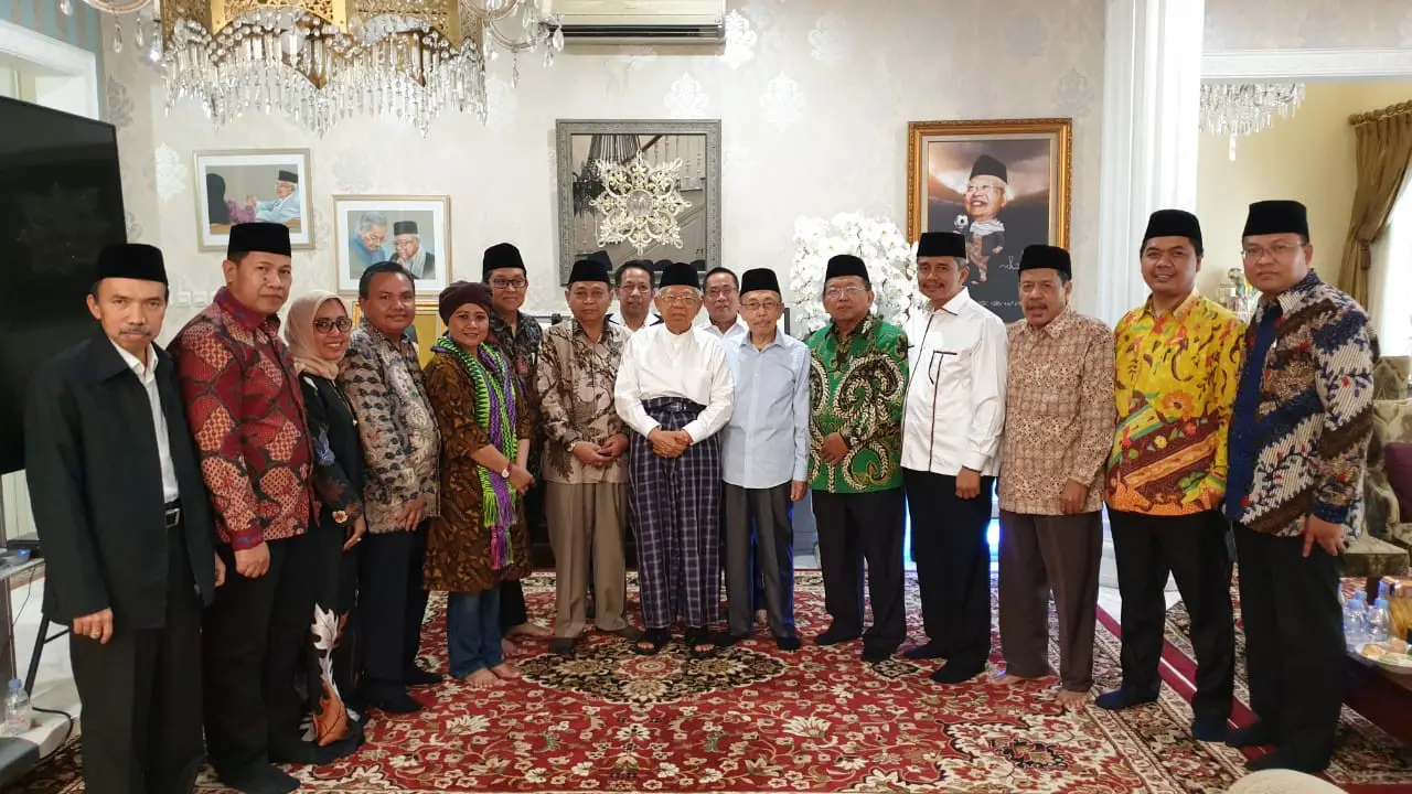 Wakil DPD foto bersama Ma’ruf Amin