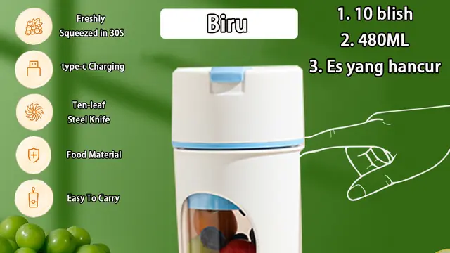 Merk Blender Portable yang Bagus dan Awet