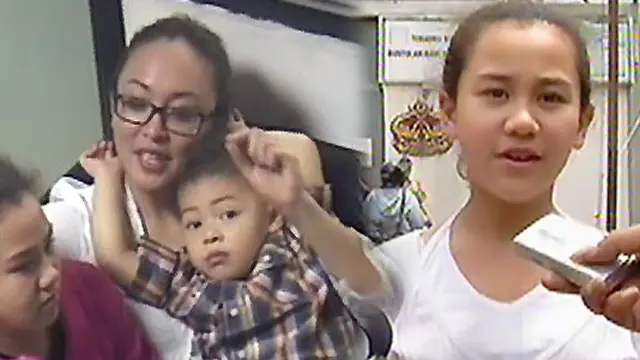 Aaliyah Beri Gelang Keberuntungan untuk Angelina Sondakh