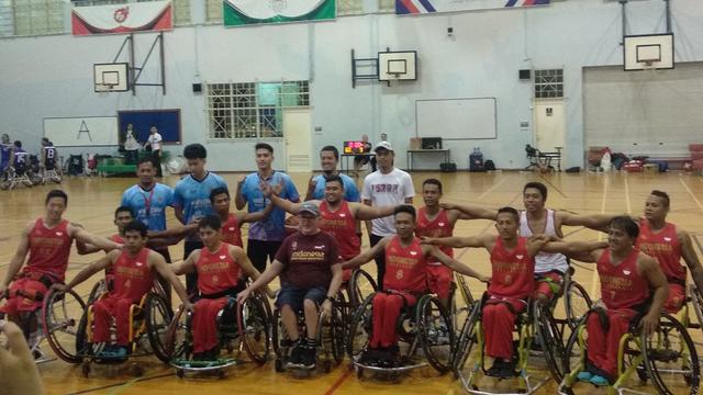 Timnas Basket Kursi Roda Indonesia