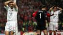4. AC Milan - Dari 11 kali lolos ke babak final Liga Champions, klub Serie A ini kalah empat kali namun berhasil meraih gelar juara sebanyak tujuh kali. (AFP/Filippo Monteforte)