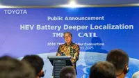 Bikin Cell dan Modul Sendiri, TKDN Baterai Mobil Hybrid Toyota Bisa Tembus 80 Persen