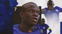 Chelsea - N'Golo Kante (Bola.com/Adreanus Titus)