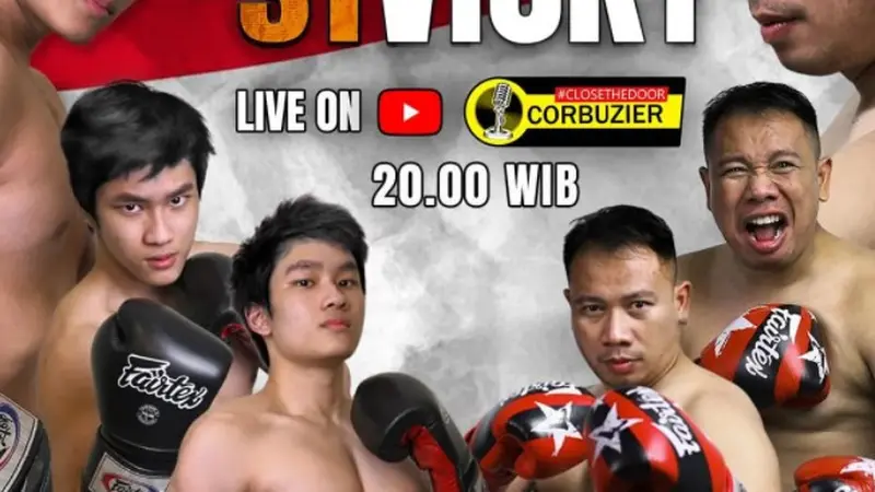 Vicky Prasetyo diketahui bakal menghadapi Azka Corbuzier dalam pertandingan tinju Close The Door Corbuzier pada 31 Maret 2022.