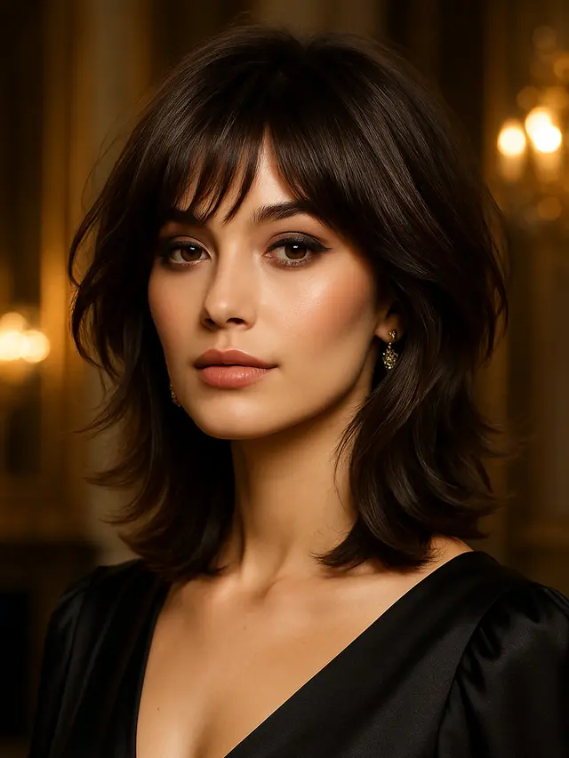 Gaya Rambut Segi Layer