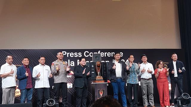 Konferensi Pers Piala Presiden 2024