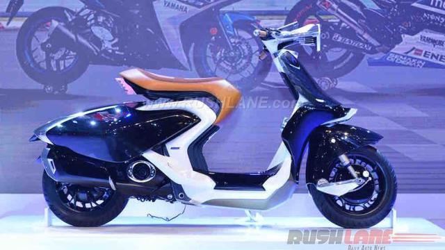  Motor  Konsep Yamaha  Mirip  Vespa  946 Otomotif Liputan6 com
