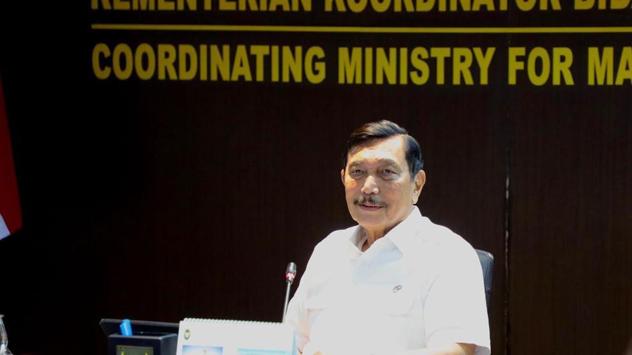 Menko Marves Luhut Binsar Pandjaitan