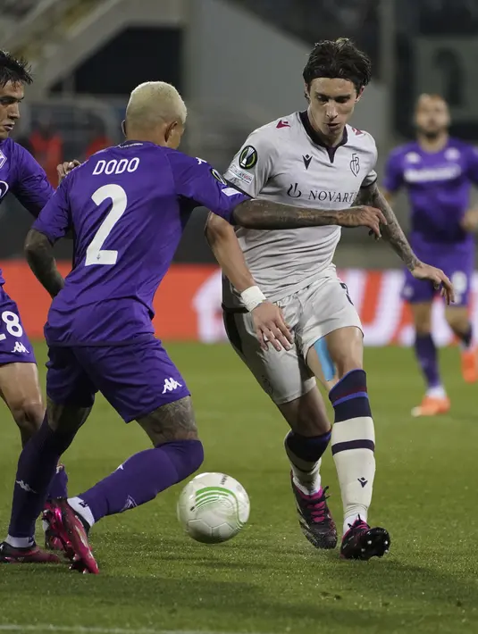 FC Basel sukses meraup kemenangan penting di kandang Fiorentina. (Marco Bucco/LaPresse via AP)