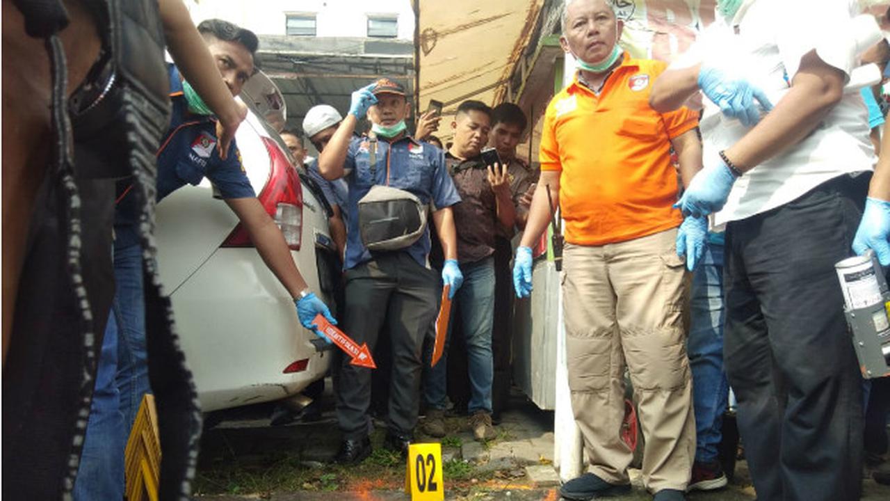 Polisi Olah TKP Bom Medan