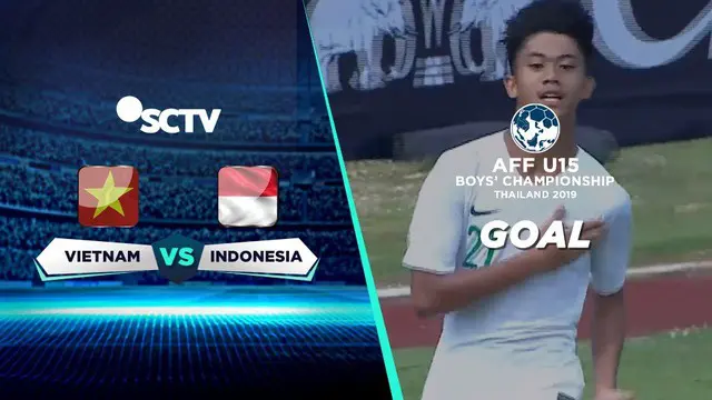 Berita Video Muhammad Valeron Cetak Gol Pembuka Kemenangan Timnas Indonesia U-15 atas Vietnam