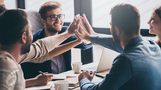 Ilustrasi Orang sukses