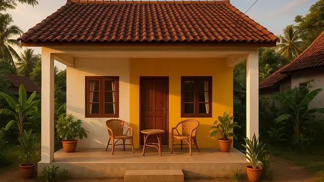 Model Rumah Minimalis di Desa yang Bikin Betah