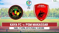 AFC CUP - Kaya Fc Vs PSM Makassar (Bola.com/Adreanus Titus)