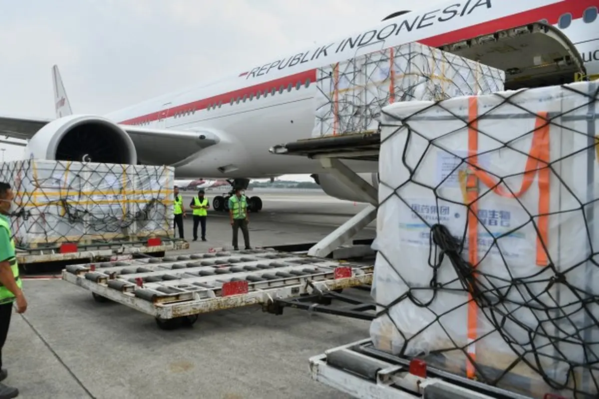 Indonesia Kedatangan Vaksin Sinopharm