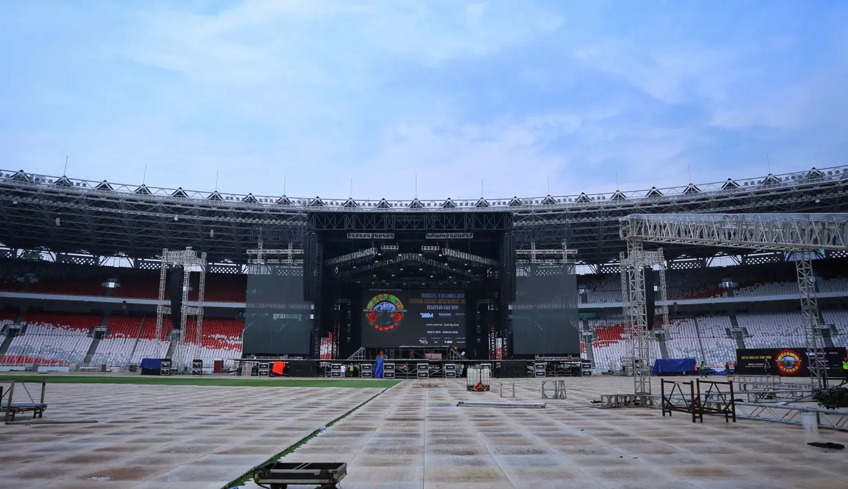 Konser Guns N Roses di GBK